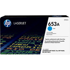 Изображение товара Картридж HP 653A CF321A голубой