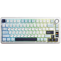 Изображение товара Клавиатура AULA S75 Pro Light Blue-White-Black Purple Seiya Switches