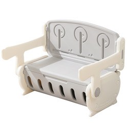 Изображение товара Стол-скамья трансформер UNIX Kids 3in1 Grey PTCHAIRSGY