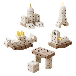 Изображение товара Конструктор UNIX Kids Музыкальный Робот PCRROBOT44CL