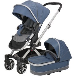 Изображение товара Детская коляска Hartan Mercedes Benz Avantgarde GTX 617 Vintage Blue с увеличенными колёсами