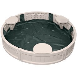 Изображение товара Песочница UNIX Kids Round 120 бежевый SDBROUND120CL