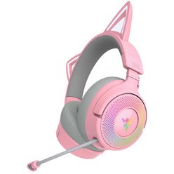 Изображение товара Компьютерная гарнитура Razer Kraken Kitty V3 Pro розовый (RZ04-05170200-R3M1)