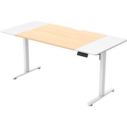 Изображение товара Компьютерный стол ZONE 51 e-Freeflow Light Wood-белый (Z51FFFLLWW6)