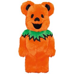 Изображение товара Фигура Bearbrick Medicom Toy Grateful Dead Dancing Bears Costume Orange 400%