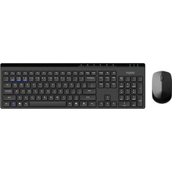 Изображение товара Комплект клавиатуры и мыши Rapoo 8100GT черный