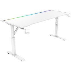 Изображение товара Компьютерный стол ZONE 51 RUNWAY 160 White (Z51-RW6-WH)