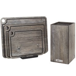 Изображение товара Набор разделочных досок и подставка для ножей ComposeEat Elegance PN52057OA4