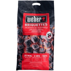 Weber Briquettes 8 кг 17591 угольные брикеты Weber Briquettes 8 кг 17591 угольные брикеты