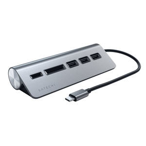 Satechi Type-C USB Hub (ST-TCHCRM) Space Gray Satechi Type-C USB Hub (ST-TCHCRM) Space Gray