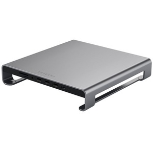 Satechi Type-C Aluminum iMac Stand with Built-in USB-C Data для iMac, серый космос Satechi Type-C Aluminum iMac Stand with Built-in USB-C Data для iMac, серый космос