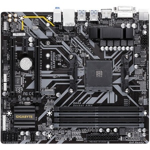Gigabyte AMD B450 SAM4 MATX B450M DS3H Gigabyte AMD B450 SAM4 MATX B450M DS3H