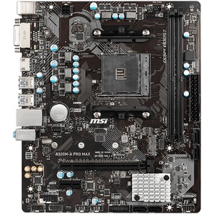 MSI AMD A320 SAM4 MATX A320M-A PRO MAX MSI AMD A320 SAM4 MATX A320M-A PRO MAX