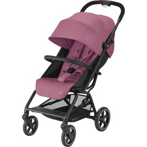 Cybex Eezy S+ 2 BLK Magnolia Pink с дождевиком и бампером Cybex Eezy S+ 2 BLK Magnolia Pink с дождевиком и бампером
