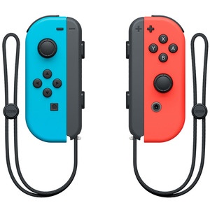 Nintendo Joy-Con неоновый красный/неоновый синий Nintendo Joy-Con неоновый красный/неоновый синий