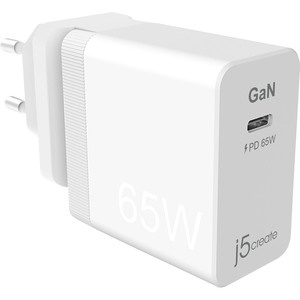 j5create GaN PD Mini Charger JUP1365 (USB Type-C), белый j5create GaN PD Mini Charger JUP1365 (USB Type-C), белый