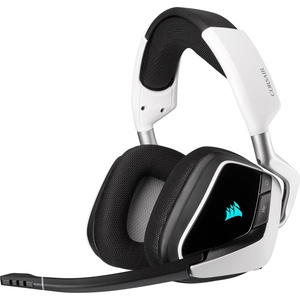 Corsair Gaming Void Rgb Elite Wireless Premium, White Corsair Gaming Void Rgb Elite Wireless Premium, White