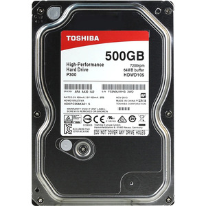 Toshiba SATA-III 500GB HDWD105UZSVA P300 Toshiba SATA-III 500GB HDWD105UZSVA P300