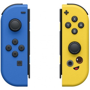 Nintendo Joy-Con (издание Fortnite) синий/жёлтый Nintendo Joy-Con (издание Fortnite) синий/жёлтый