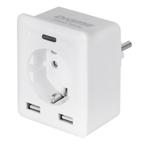 Digma DiPlug 500 EU (TY1910), белая Digma DiPlug 500 EU (TY1910), белая