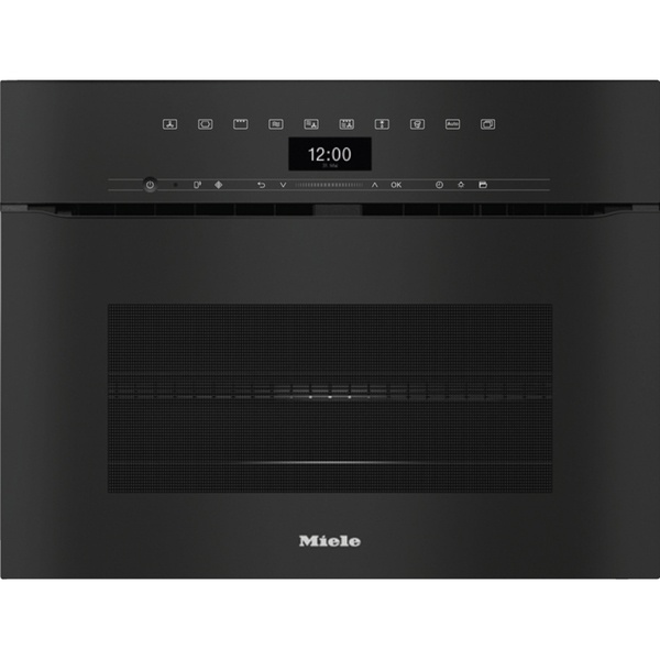 Miele духовой шкаф h2860b obsw черный обсидиан