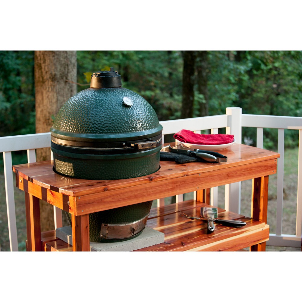 Уличный гриль барбекю Big Green Egg XLarge EGG (117649) - фото 4 Уличный гриль барбекю Big Green Egg XLarge EGG (117649) - фото 4