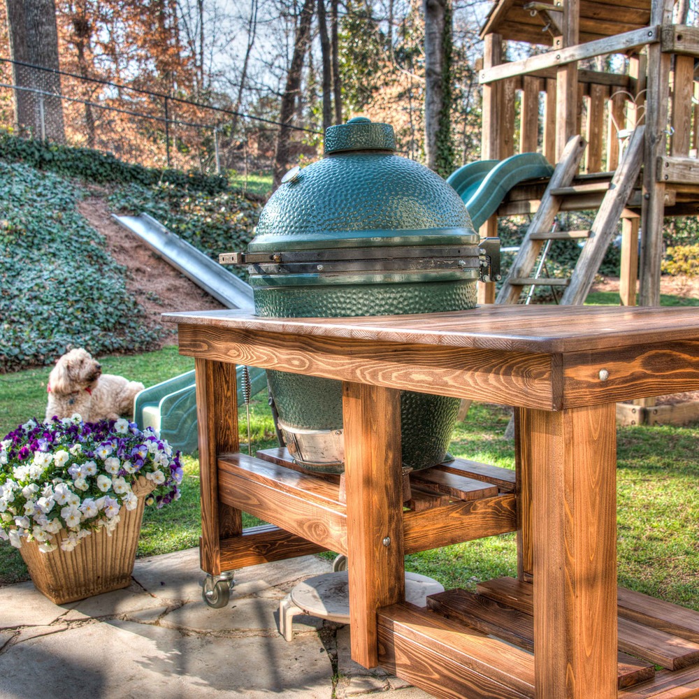 Уличный гриль барбекю Big Green Egg XLarge EGG (117649) - фото 6 Уличный гриль барбекю Big Green Egg XLarge EGG (117649) - фото 6