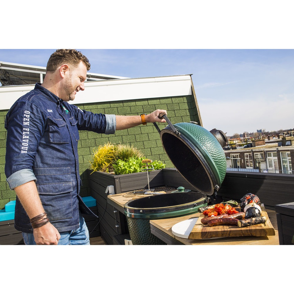 Уличный гриль барбекю Big Green Egg XLarge EGG (117649) - фото 7 Уличный гриль барбекю Big Green Egg XLarge EGG (117649) - фото 7