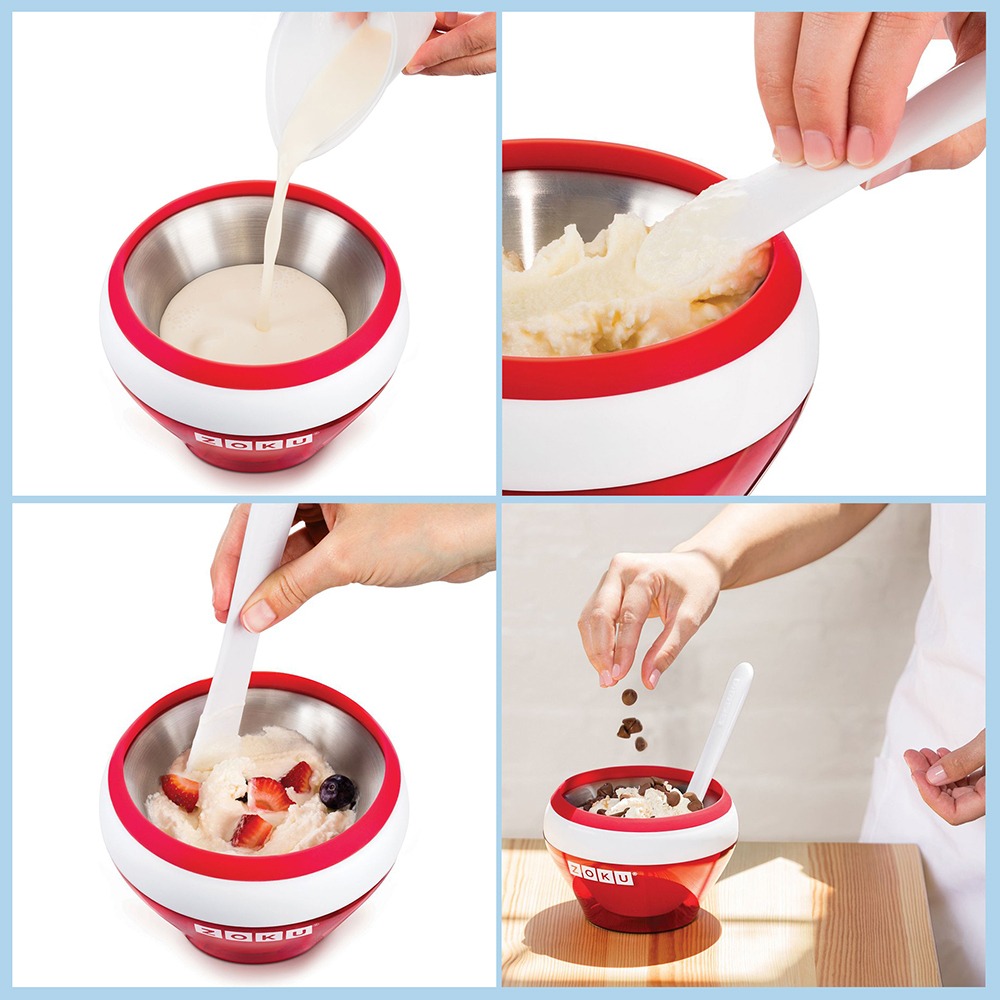 Мороженица Zoku Ice Cream Maker ZK120-GN - фото 10 Мороженица Zoku Ice Cream Maker ZK120-GN - фото 10