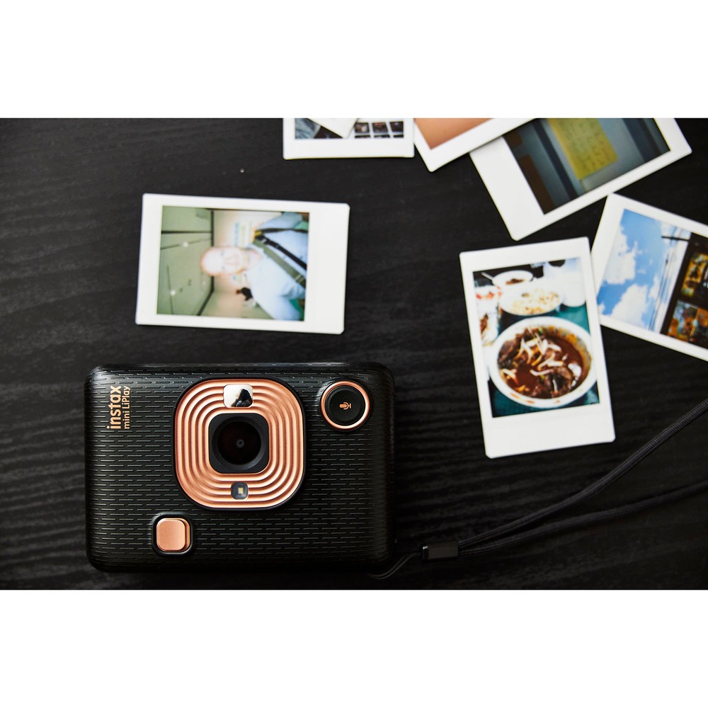 Фотоаппарат мгновенной печати Fujifilm Instax Mini LiPlay Elegant Black - фото 6 Фотоаппарат мгновенной печати Fujifilm Instax Mini LiPlay Elegant Black - фото 6