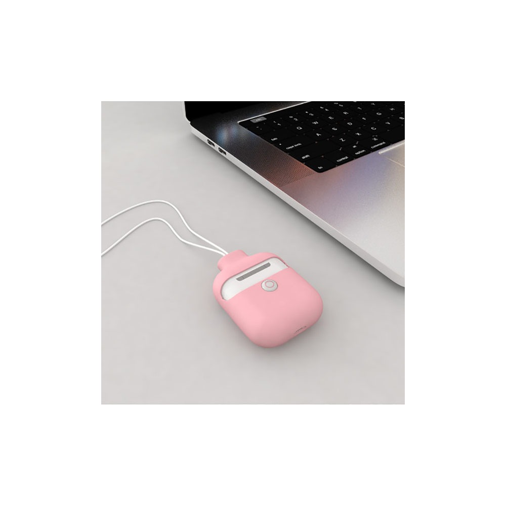 Чехол для AirPods SwitchEasy ColorBuddy GS-108-71-184-41 розовый - фото 4 Чехол для AirPods SwitchEasy ColorBuddy GS-108-71-184-41 розовый - фото 4