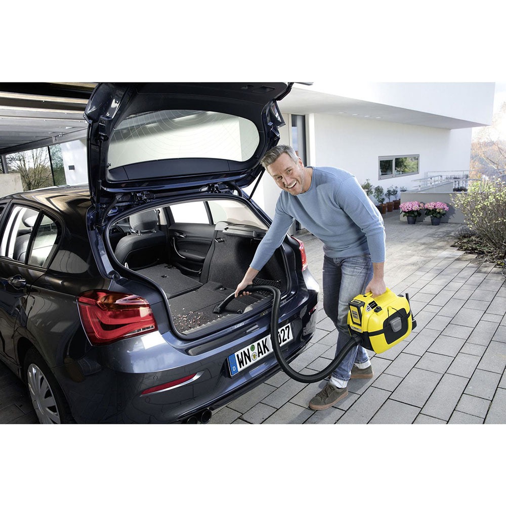 Пылесос Karcher WD1 Compact Battery Set (1.198-301.0) - фото 4 Пылесос Karcher WD1 Compact Battery Set (1.198-301.0) - фото 4