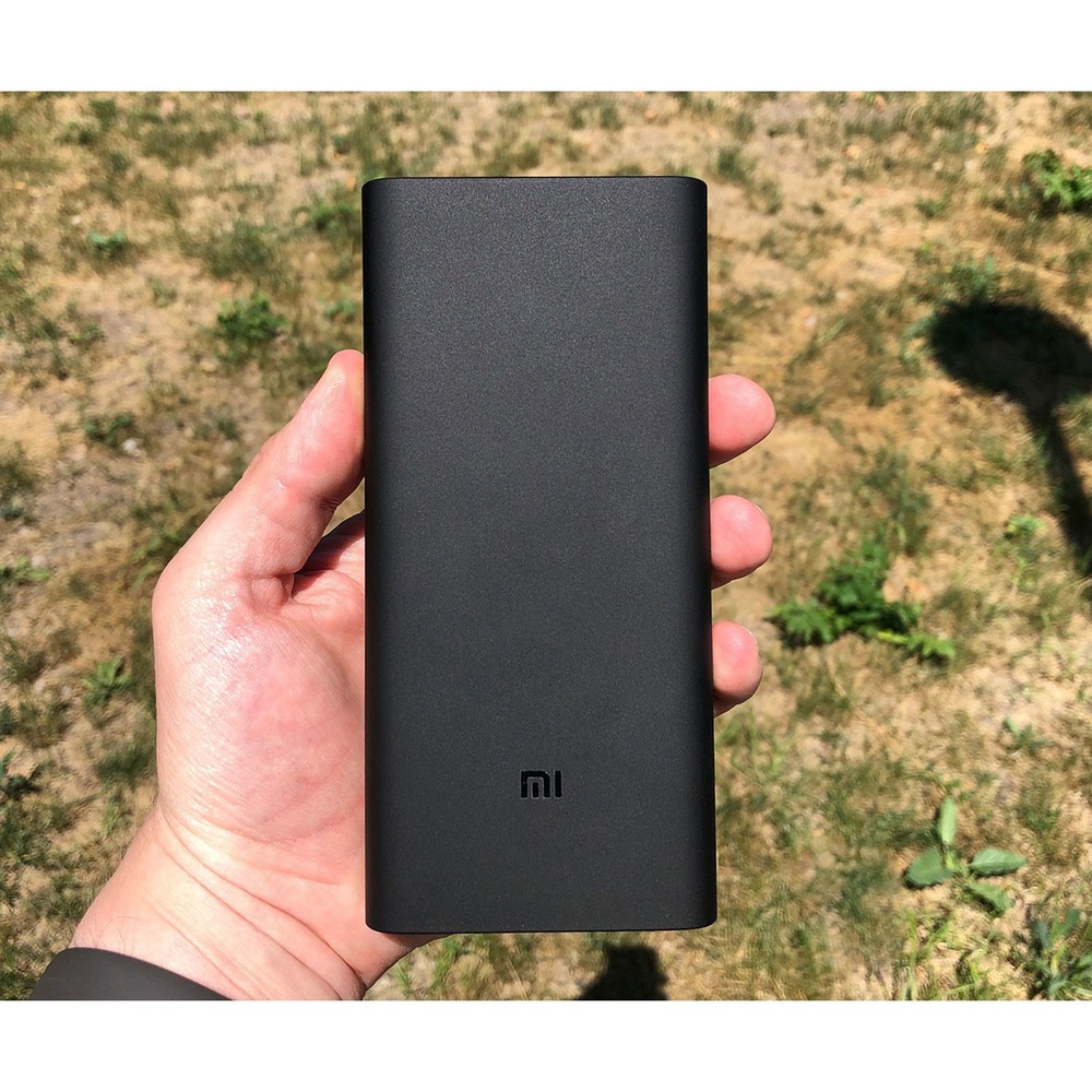 Внешний аккумулятор Xiaomi Mi Power Bank 3 Pro 20000 мАч, черный - фото 3 Внешний аккумулятор Xiaomi Mi Power Bank 3 Pro 20000 мАч, черный - фото 3