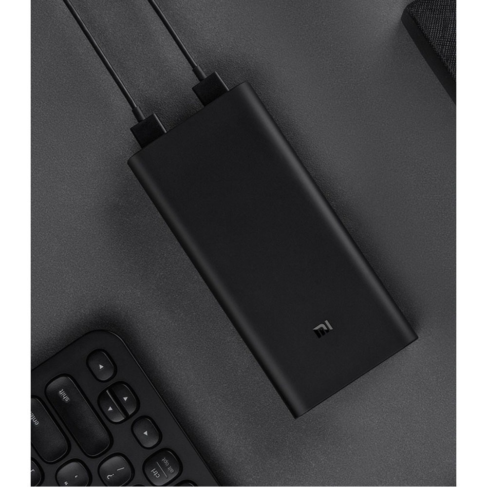 Внешний аккумулятор Xiaomi Mi Power Bank 3 Pro 20000 мАч, черный - фото 6 Внешний аккумулятор Xiaomi Mi Power Bank 3 Pro 20000 мАч, черный - фото 6