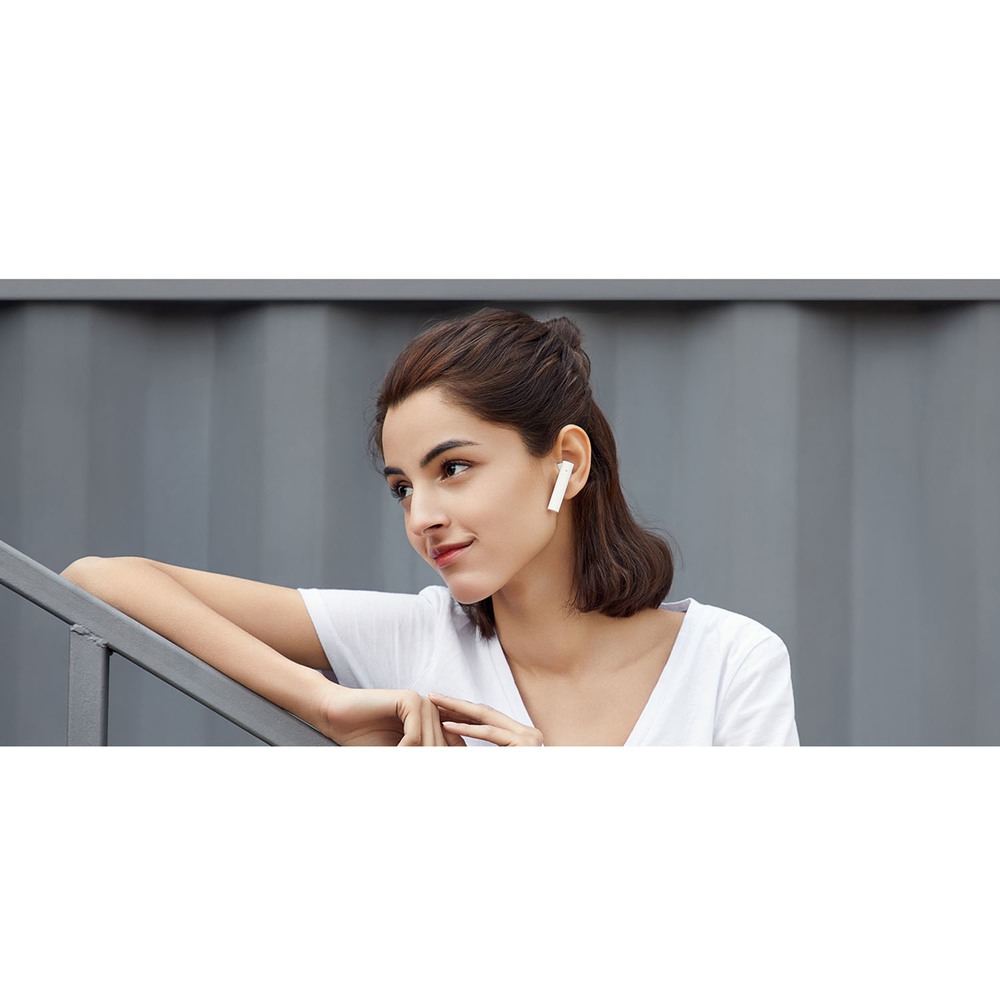 Наушники Xiaomi Mi True Wireless Earphones 2 Basic, белый - фото 6 Наушники Xiaomi Mi True Wireless Earphones 2 Basic, белый - фото 6