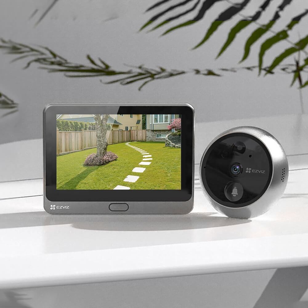 Купить Умный дверной глазок Ezviz CS-DP2 (3WPFBS) в Москве